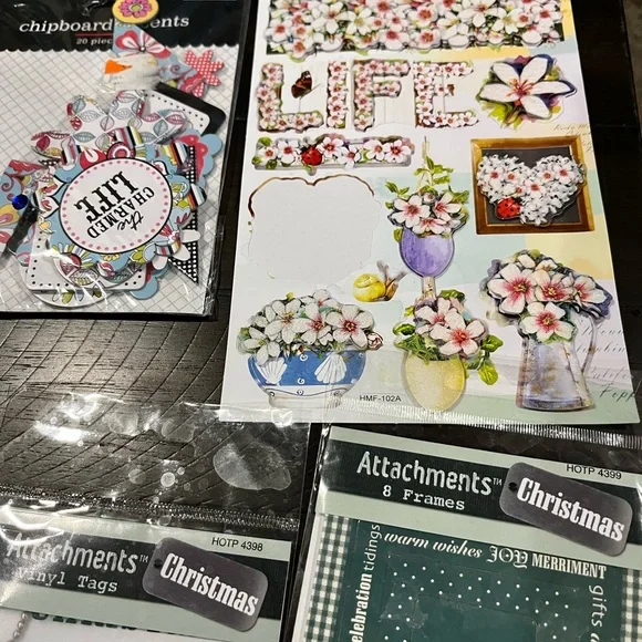 Assorted Craft Stickers and Embellishments lot - Picture 3 of 8